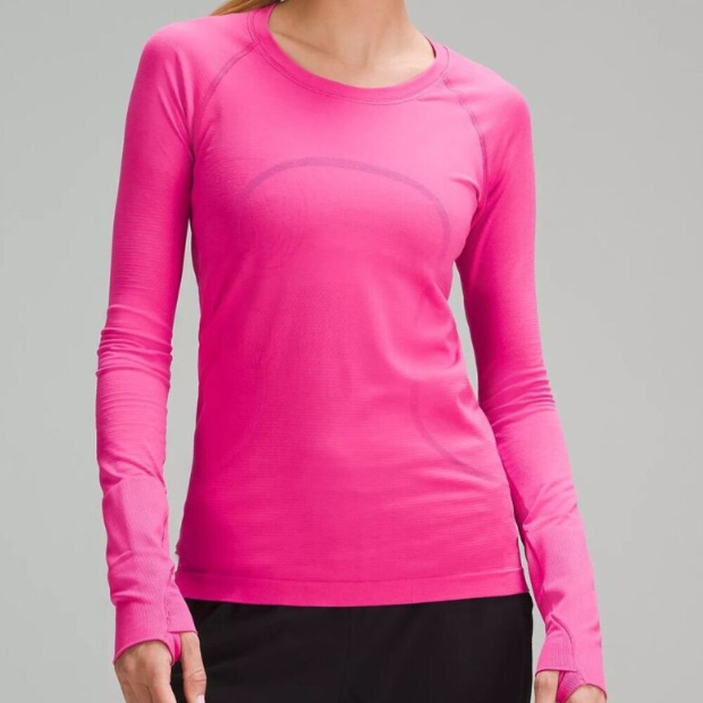Lululemon Sonic pink swiftly tech size 4